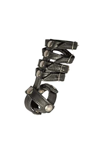 COCK-STRAP ARABE 4 LANIERES BOUCLE