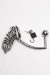 CAGE CHASTETE + BOULE + SONDE