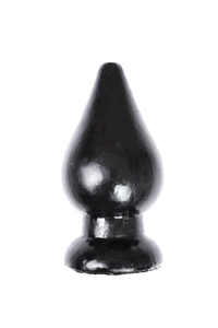 BUTT PLUG EN VINYL NOIR