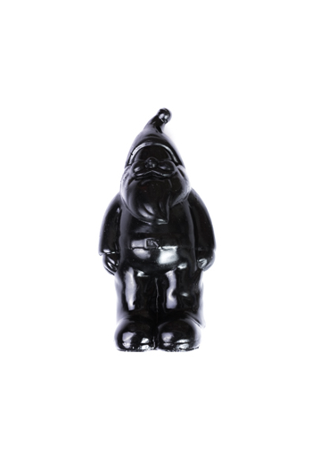 GODE NAIN DE JARDIN EN VINYL NOIR
