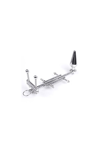 BUTT PLUG ACIER ET BALL-STRETCHER