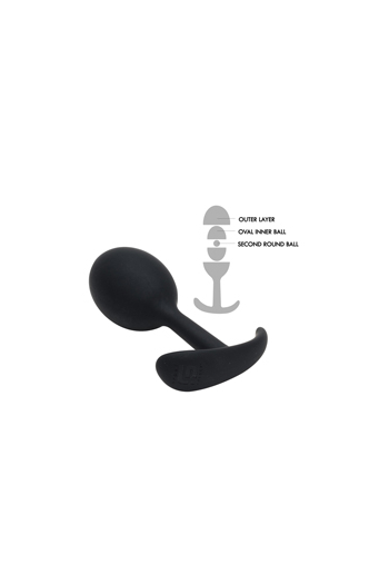 BUTT PLUG MEDIUM NOIR THUNDER A BILLE SPORTFUCKER
