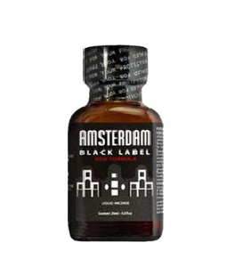 POPPERS AMSTERDAM BLACK LABEL