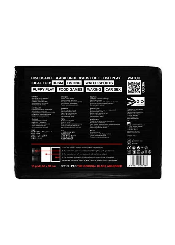 ALESES ABSORBANTES FETISH PAD X15