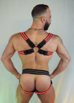 HARNAIS SHOULDER LED BREEDWELL ROUGE