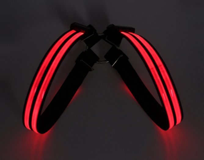 HARNAIS SHOULDER LED BREEDWELL ROUGE