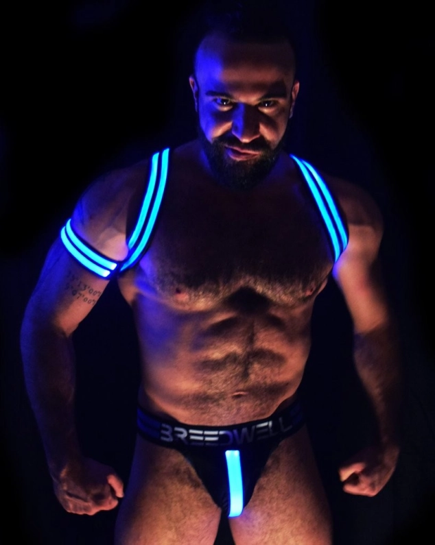 TOUR DE BRAS LED BREEDWELL BLEU