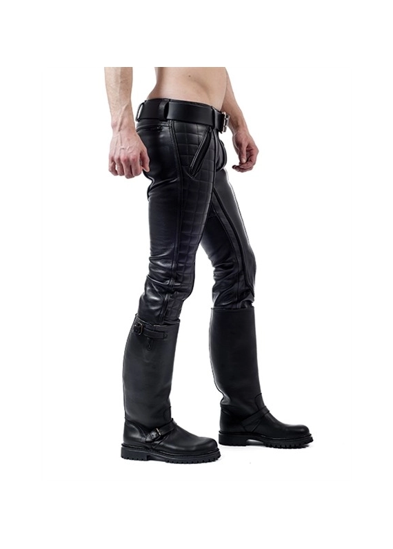 JEAN INDICATOR CUIR NOIR