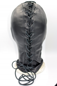 CAGOULE EN CUIR FIN