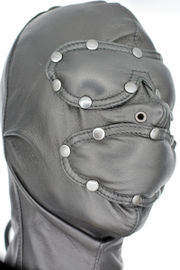 CAGOULE EN CUIR FIN