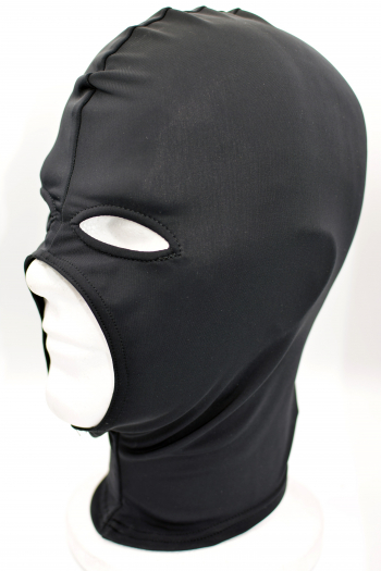 CAGOULE POMPIER EN SPANDEX 2 OUVERTURES GRANDE BOUCHE ET YEUX