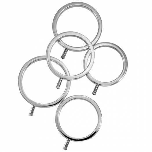 COCK-RINGS ALU PAR 5 ELECTRASTIM