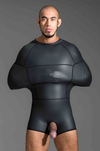 CAMISOLE SHORT NÉOPRÈNE NOIRE