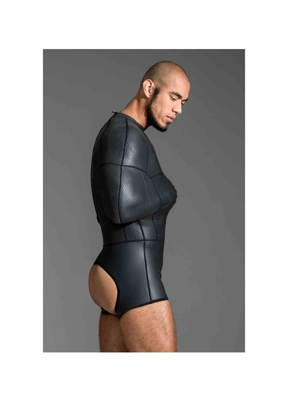 CAMISOLE SHORT NÉOPRÈNE NOIRE