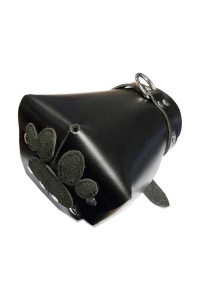 MOUFLES CUIR PUPPY NOIR