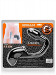 CAGE CHASTETE ET BUTT PLUG TAILPIPE OXBALLS
