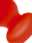 BUTT PLUG STRETCH SILICONE ROUGE
