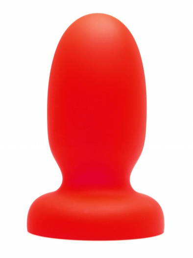 BUTT PLUG STRETCH SILICONE ROUGE