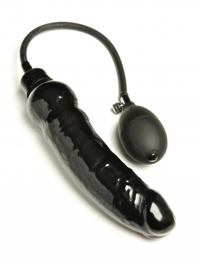 GODE GONFLABLE  DUR NOIR