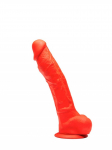 GODE STRETCH SILICONE ROUGE N°4