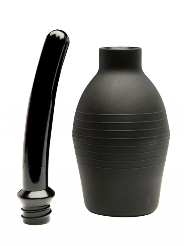 POIRE À LAVEMENT SOUPLE – NOIRE