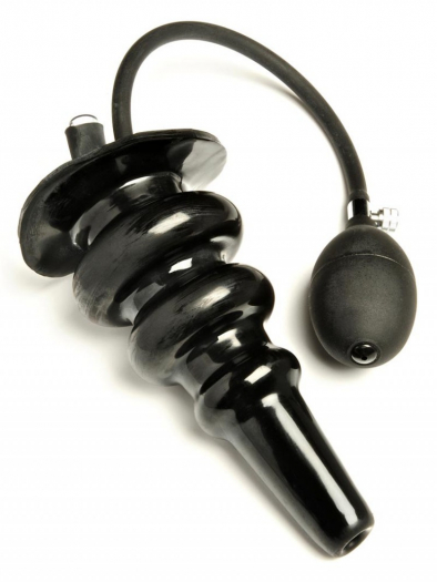 BUTT PLUG GONFLABLE TORSADE
