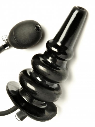BUTT PLUG GONFLABLE TORSADE