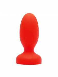 BUTT PLUG STRETCH SILICONE ROUGE