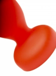 BUTT PLUG STRETCH SILICONE ROUGE