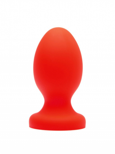 BUTT PLUG STRETCH SILICONE ROUGE
