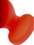 BUTT PLUG STRETCH SILICONE ROUGE