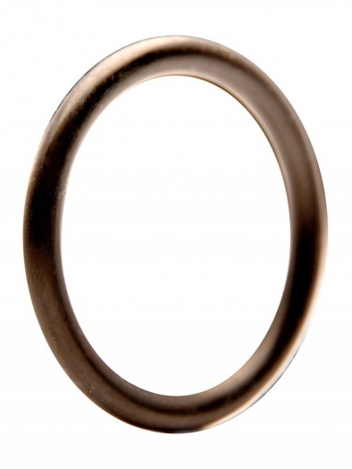 COCK-RING FIN EN LATEX NOIR
