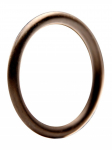 COCK-RING FIN EN LATEX NOIR