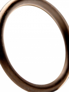 COCK-RING FIN EN LATEX NOIR