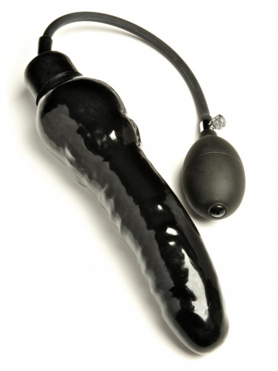 GODE GONFLABLE LARGE DUR NOIR