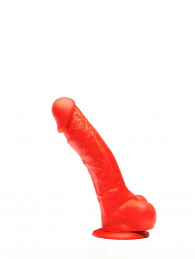 GODE STRETCH SILICONE ROUGE N°3
