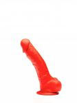 GODE STRETCH SILICONE ROUGE N°3