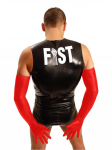 GANTS LATEX ROUGE LONGS