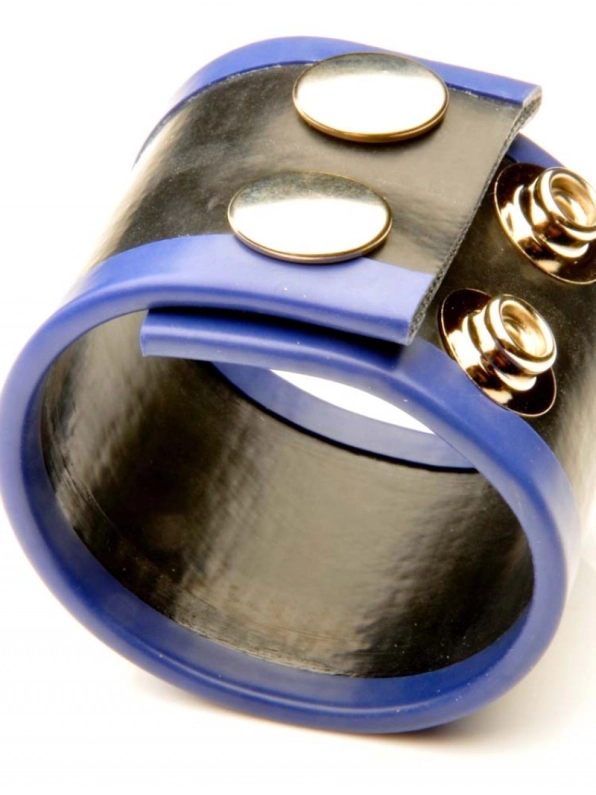 BALLSTRETCHER 2 PRESSIONS EN LATEX – BLEU