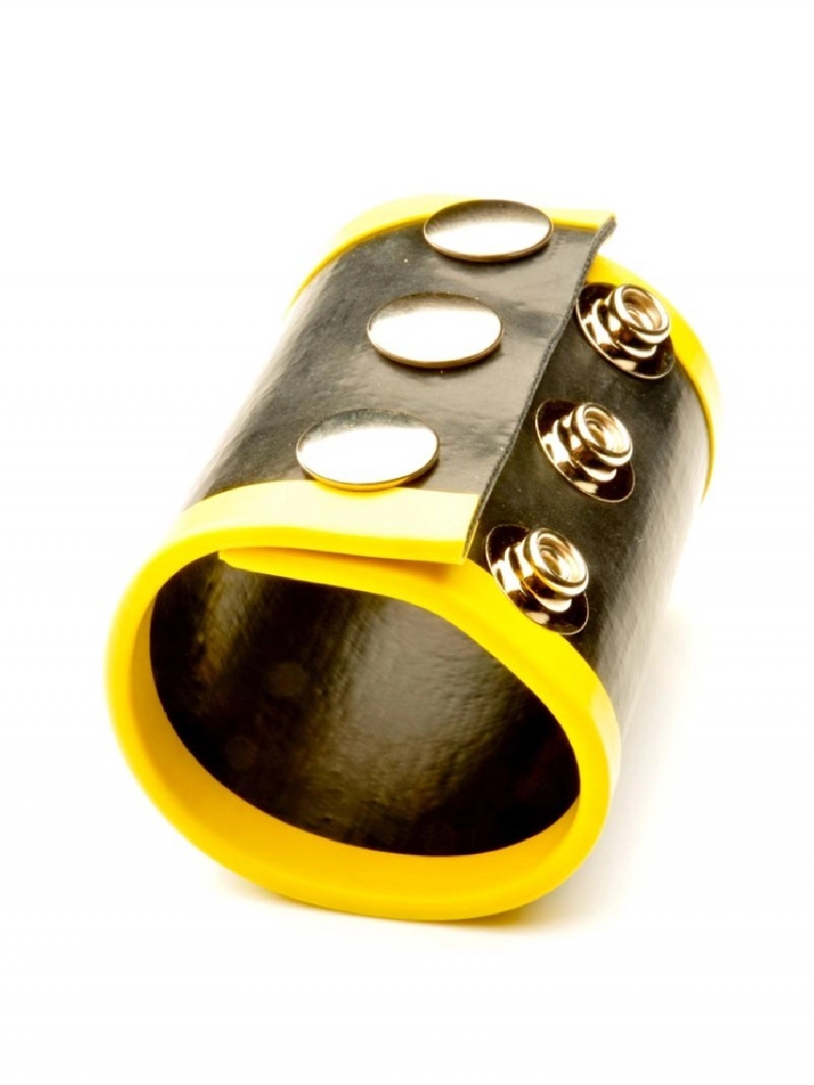 BALLSTRETCHER 3 PRESSIONS EN LATEX – JAUNE