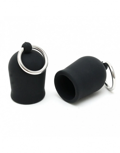 GRANDES VENTOUSES EN SILICONE AVEC ANNEAUX