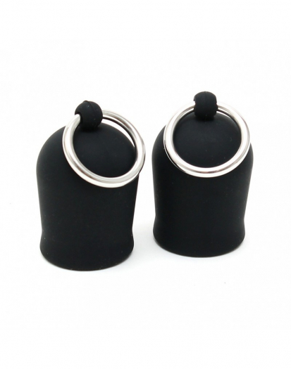 GRANDES VENTOUSES EN SILICONE AVEC ANNEAUX