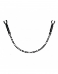 PINCES NOIRES VISSABLES AVEC CHAINE
