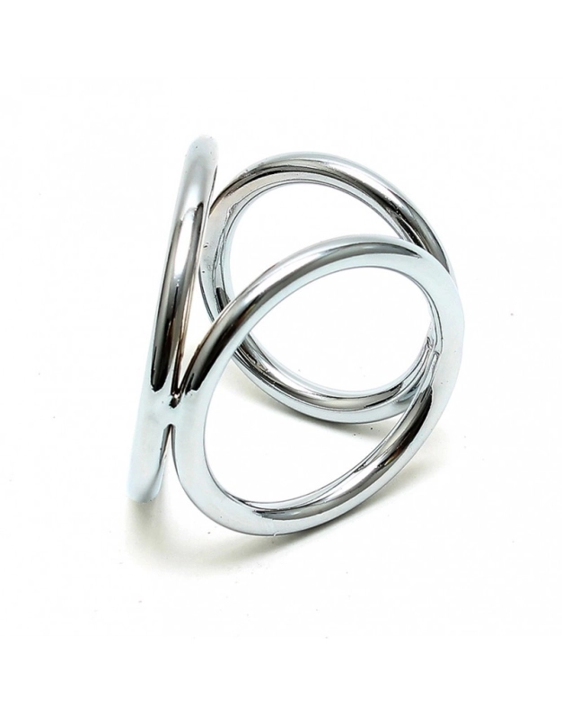 COCK-RING TRIPLE ACIER MOYEN MODELE