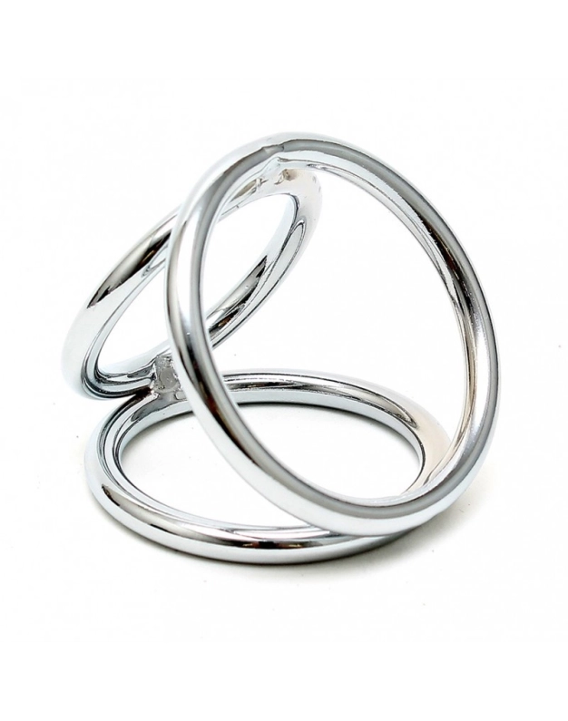 COCK-RING TRIPLE ACIER MOYEN MODELE