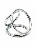 COCK-RING TRIPLE ACIER MOYEN MODELE