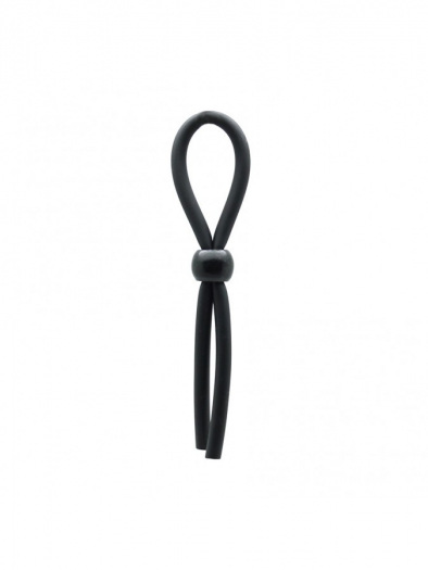 COCK-RING LACET NOIR AJUSTABLE