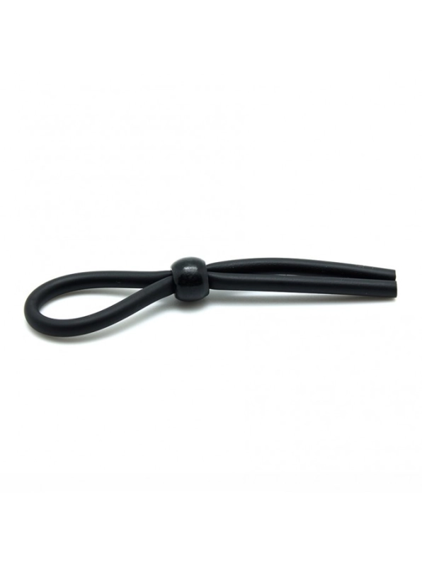 COCKRING LACET NOIR AJUSTABLE