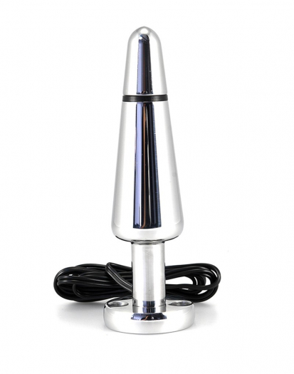 BUTT PLUG METAL ELECTRIQUE