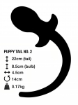 PUPPYTAIL SMALL SILICONE EXTRA DOUX